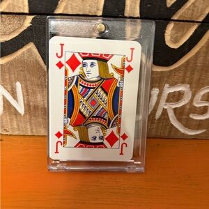 Gucci Jack of Diamonds Playing Card in Case Collector’s Item